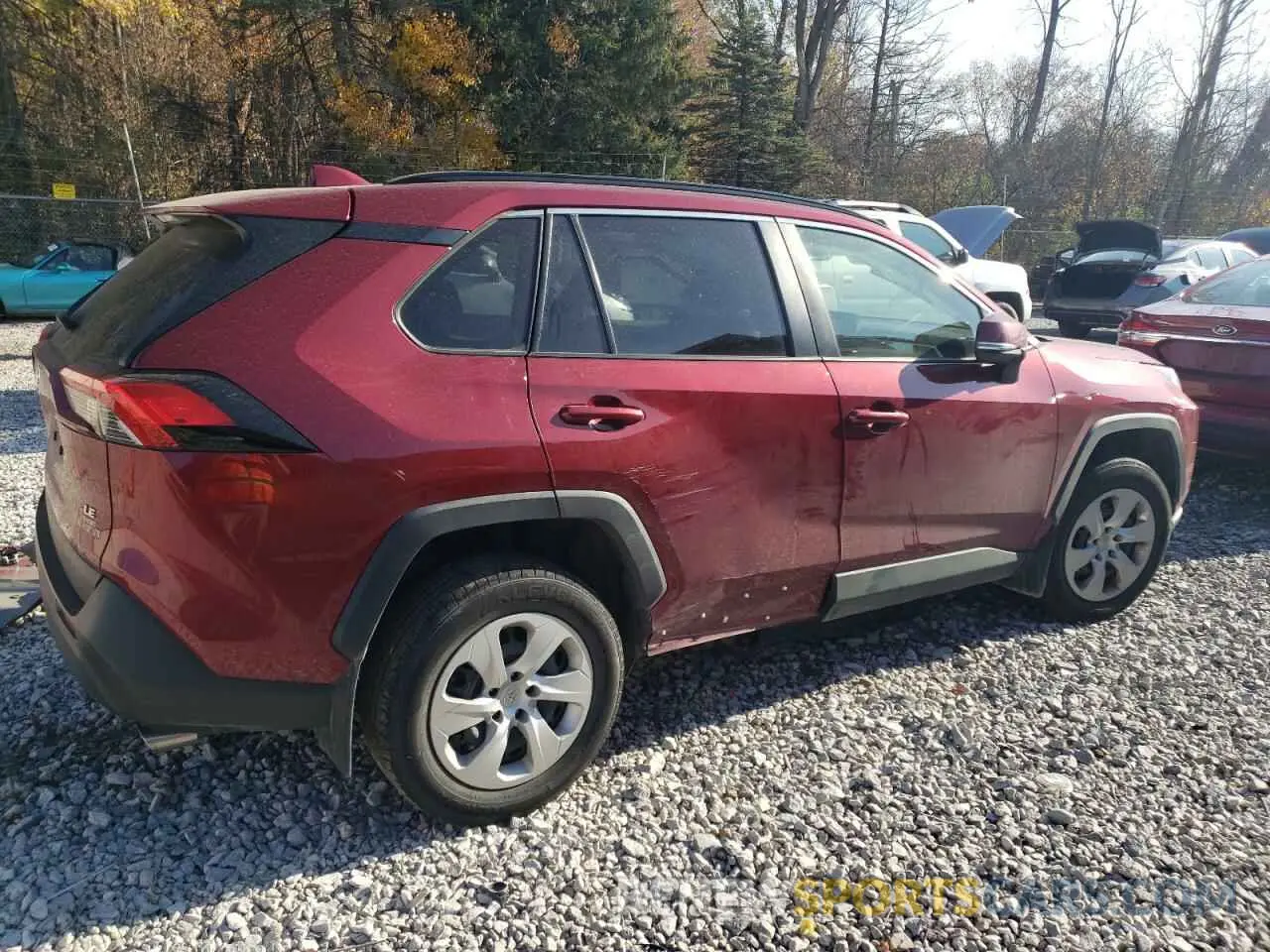 3 Photograph of a damaged car JTMK1RFV9KD019963 TOYOTA RAV4 2019