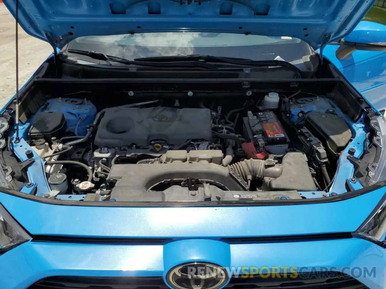 12 Photograph of a damaged car JTMK1RFVXKD033483 TOYOTA RAV4 2019