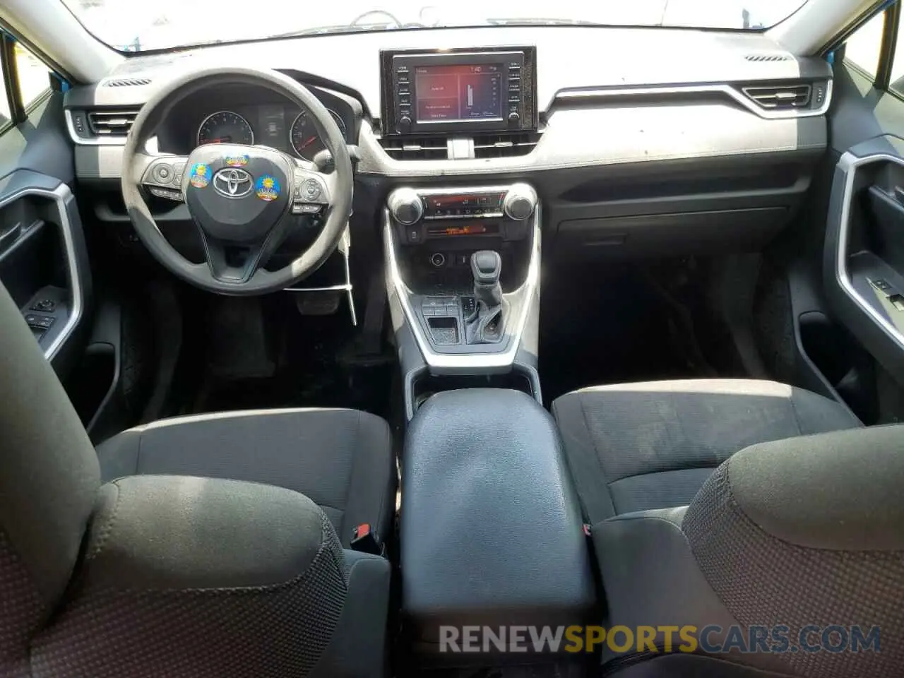 8 Photograph of a damaged car JTMK1RFVXKD033483 TOYOTA RAV4 2019