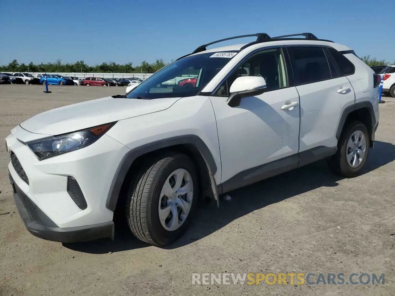 1 Photograph of a damaged car JTMK1RFVXKJ013834 TOYOTA RAV4 2019
