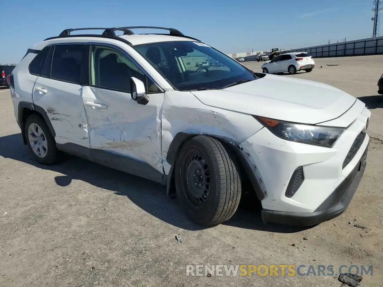 4 Photograph of a damaged car JTMK1RFVXKJ013834 TOYOTA RAV4 2019