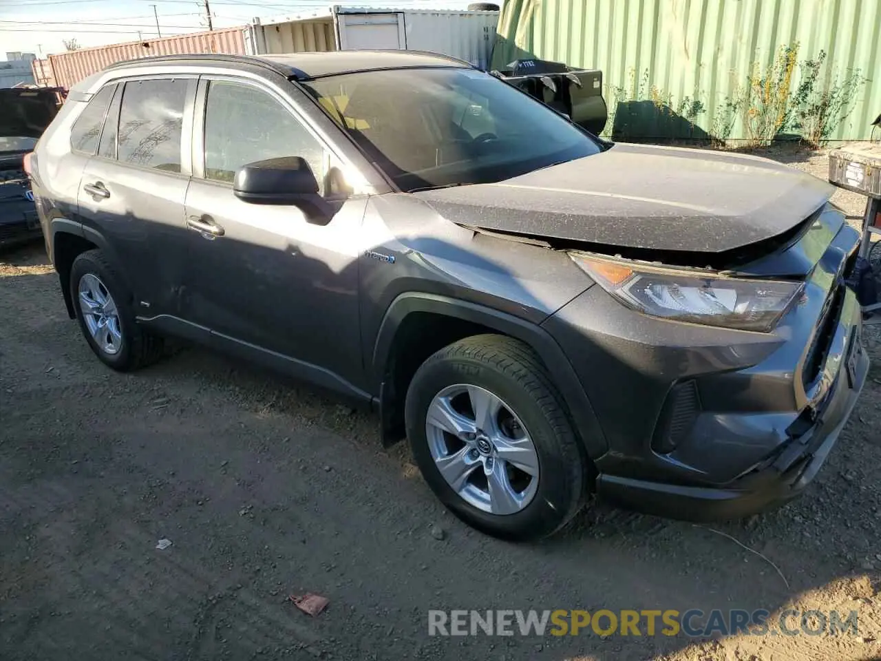 4 Photograph of a damaged car JTMLWRFV4KD515159 TOYOTA RAV4 2019