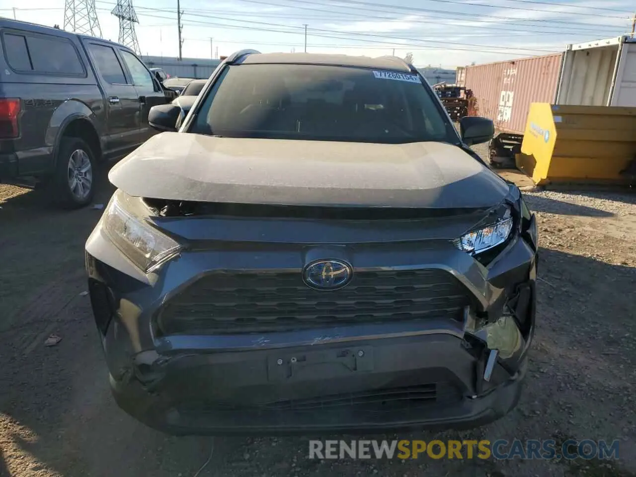 5 Photograph of a damaged car JTMLWRFV4KD515159 TOYOTA RAV4 2019