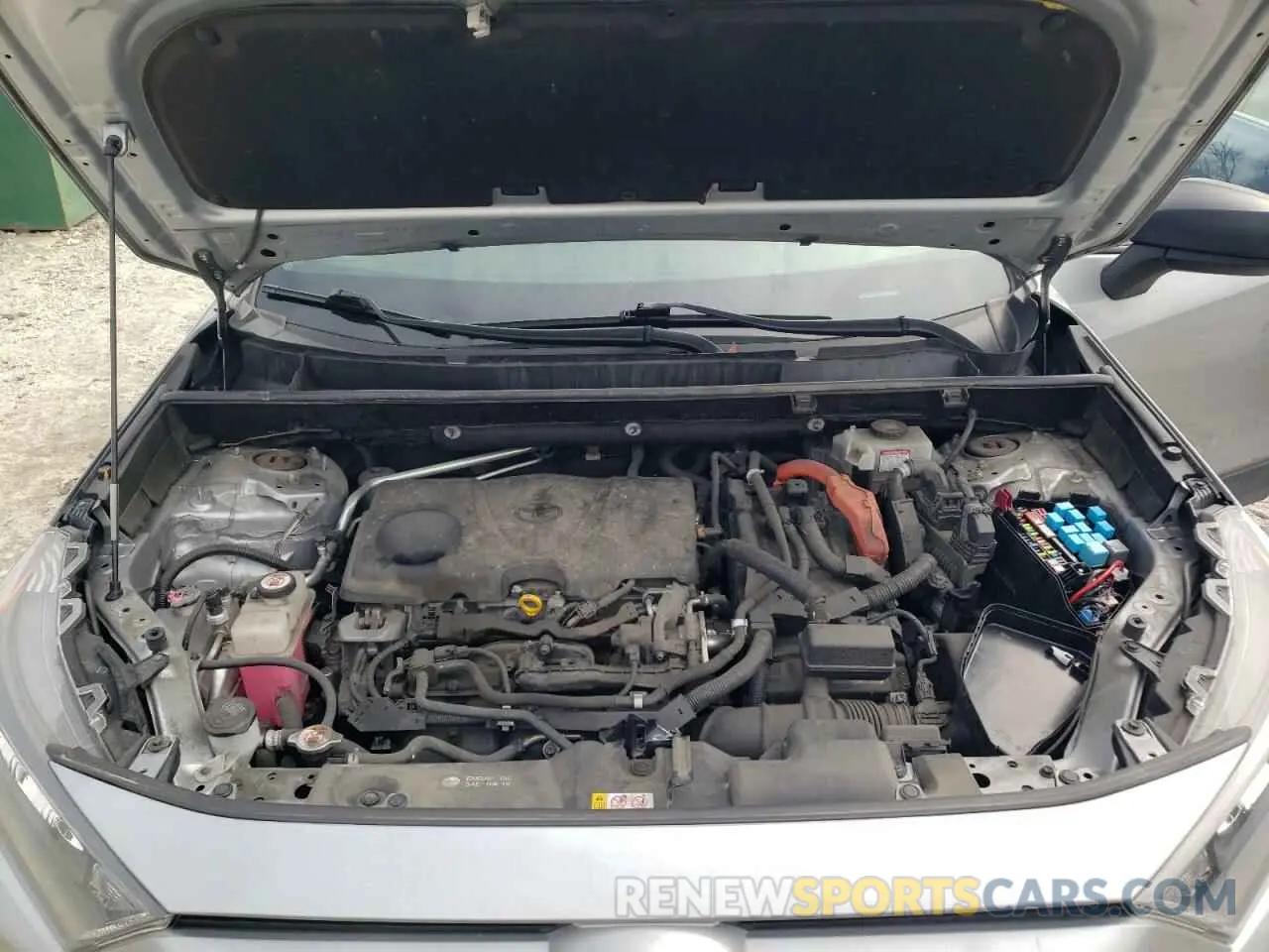 12 Фотография поврежденного автомобиля JTMLWRFV5KD513338 TOYOTA RAV4 2019