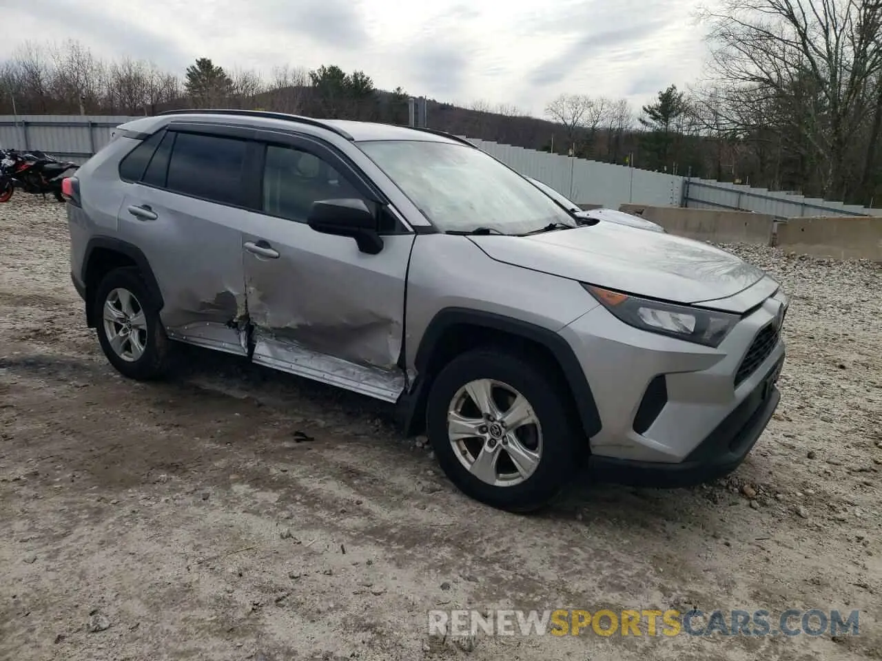 4 Фотография поврежденного автомобиля JTMLWRFV5KD513338 TOYOTA RAV4 2019