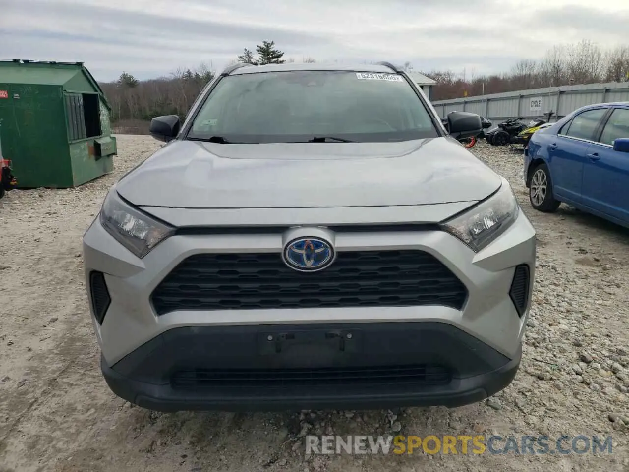 5 Фотография поврежденного автомобиля JTMLWRFV5KD513338 TOYOTA RAV4 2019