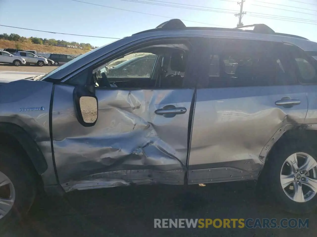 10 Photograph of a damaged car JTMLWRFV6KD504311 TOYOTA RAV4 2019