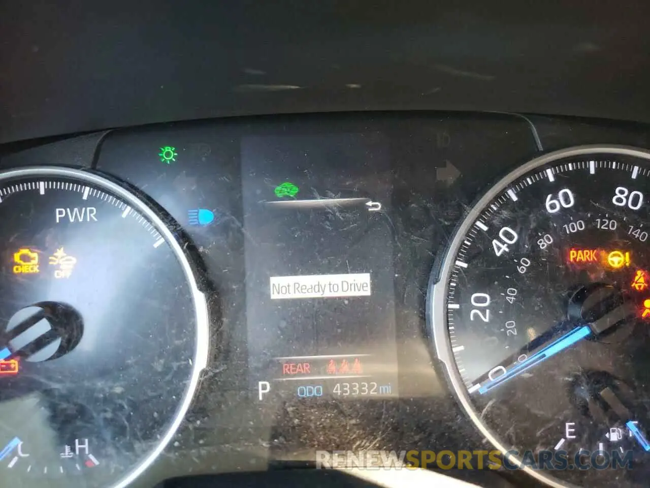 8 Photograph of a damaged car JTMLWRFV6KD504311 TOYOTA RAV4 2019