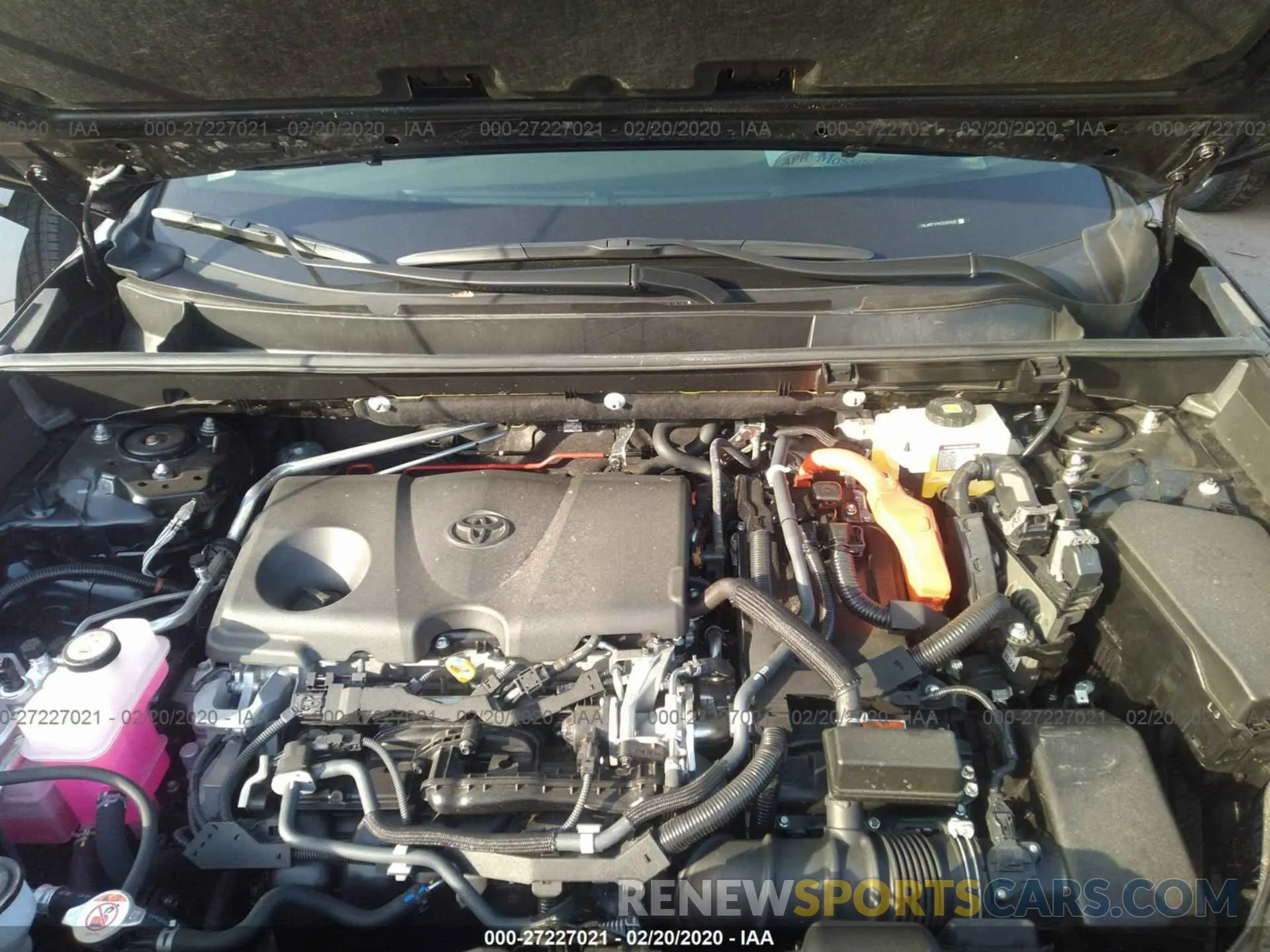 10 Фотография поврежденного автомобиля JTMLWRFV9KD025848 TOYOTA RAV4 2019