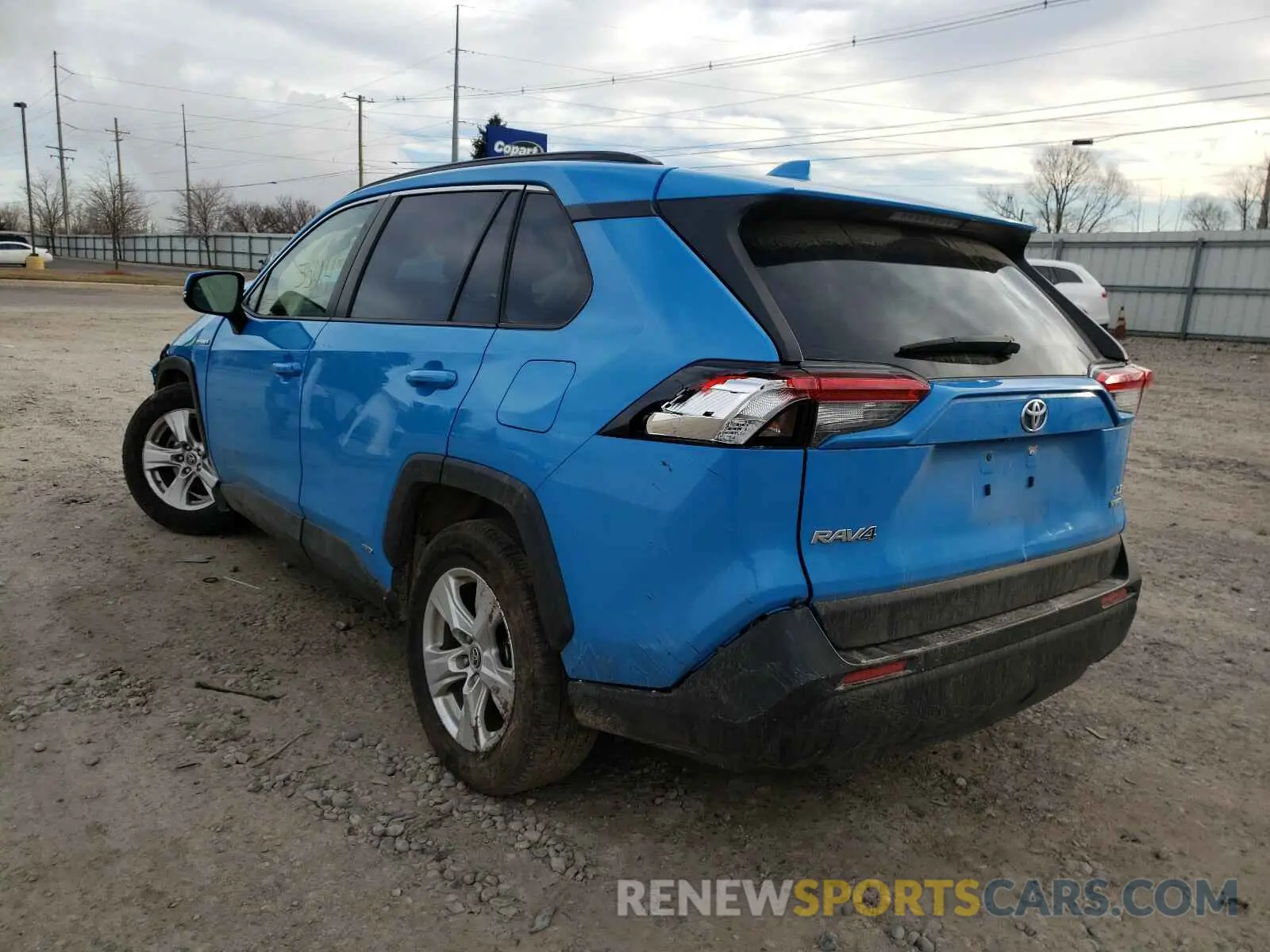 3 Photograph of a damaged car JTMMWRFV0KD026259 TOYOTA RAV4 2019
