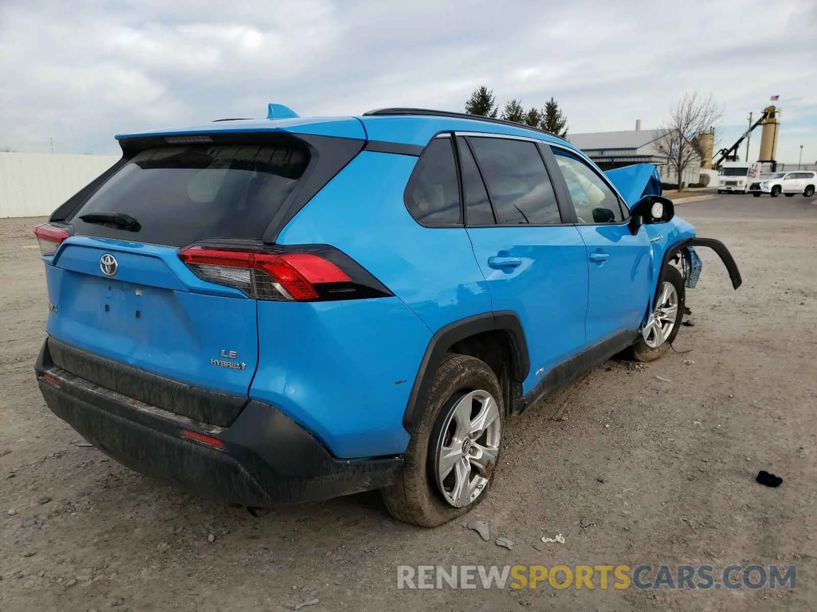 4 Photograph of a damaged car JTMMWRFV0KD026259 TOYOTA RAV4 2019
