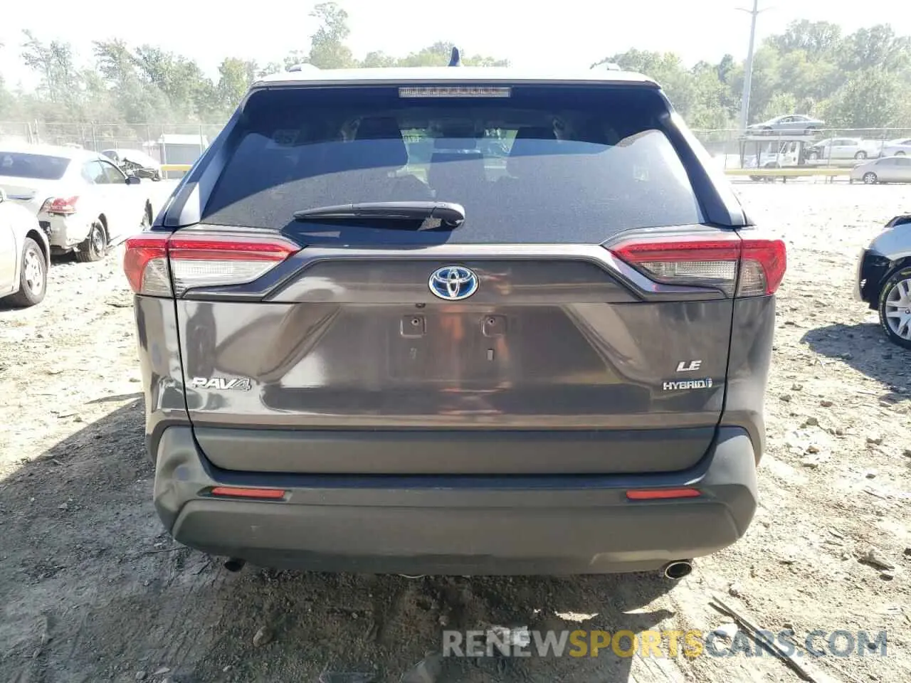 6 Фотография поврежденного автомобиля JTMMWRFV2KD021225 TOYOTA RAV4 2019