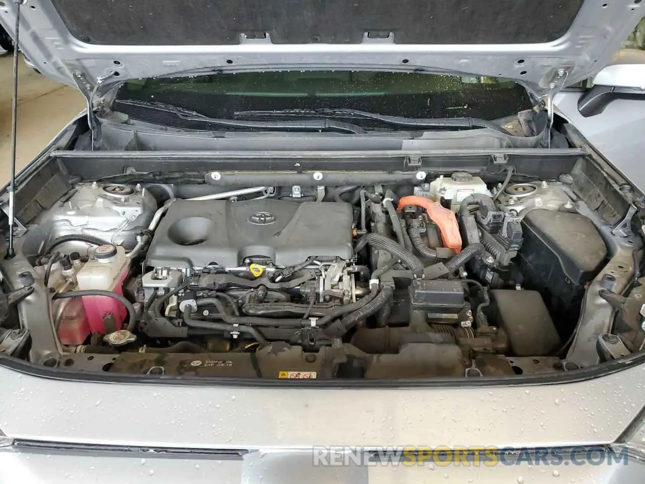 12 Фотография поврежденного автомобиля JTMMWRFV3KD503931 TOYOTA RAV4 2019