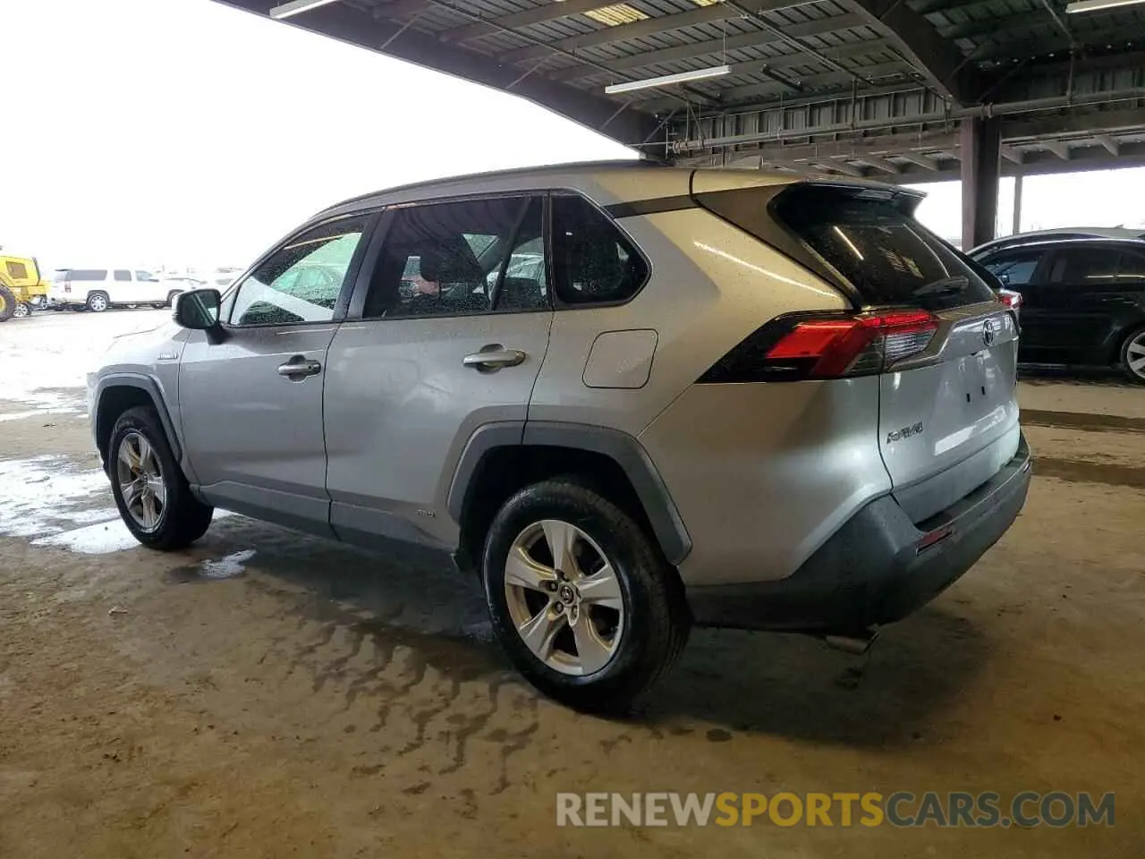 2 Фотография поврежденного автомобиля JTMMWRFV3KD503931 TOYOTA RAV4 2019