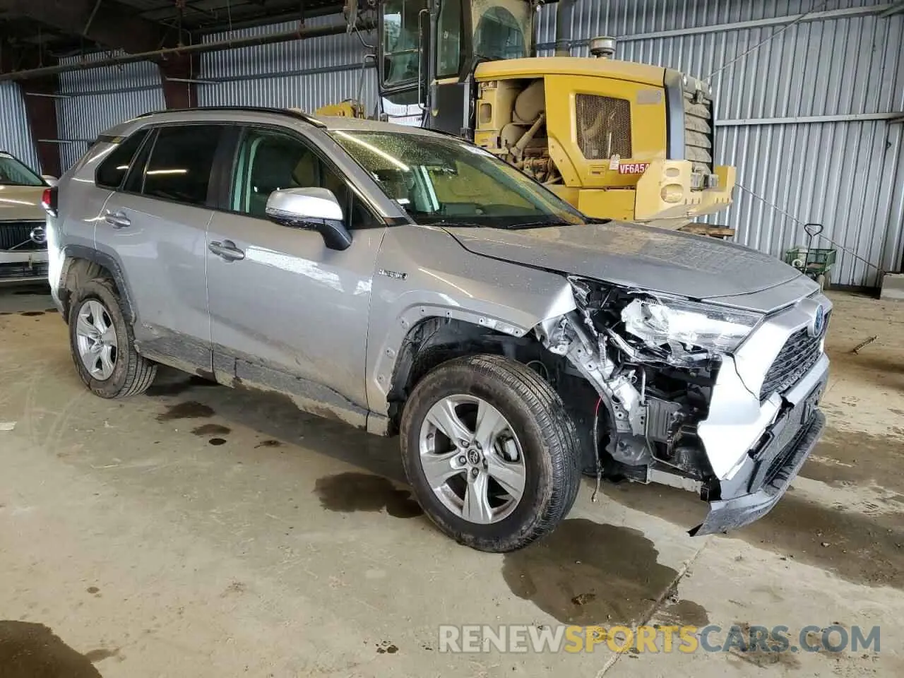 4 Фотография поврежденного автомобиля JTMMWRFV3KD503931 TOYOTA RAV4 2019