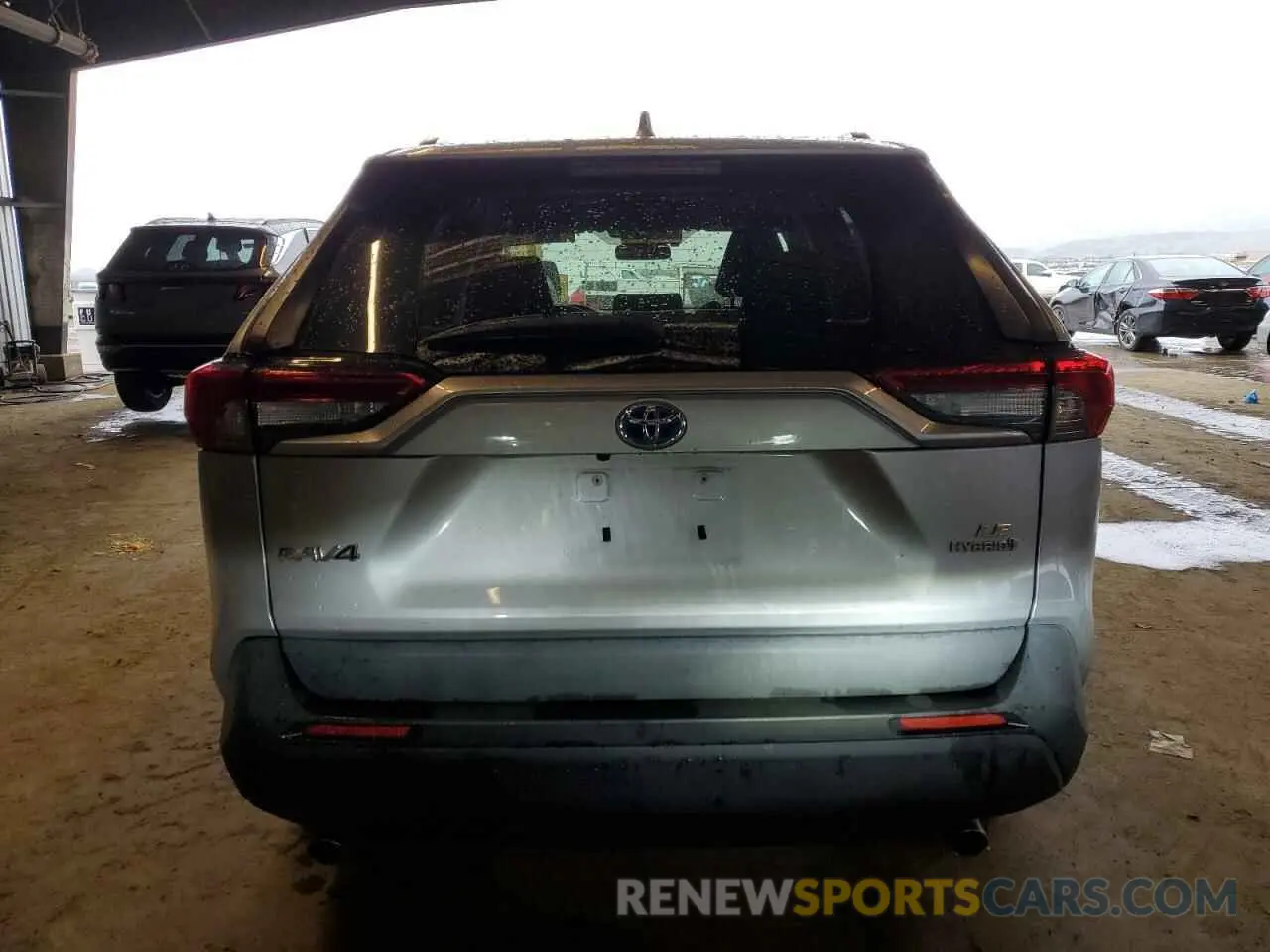 6 Фотография поврежденного автомобиля JTMMWRFV3KD503931 TOYOTA RAV4 2019
