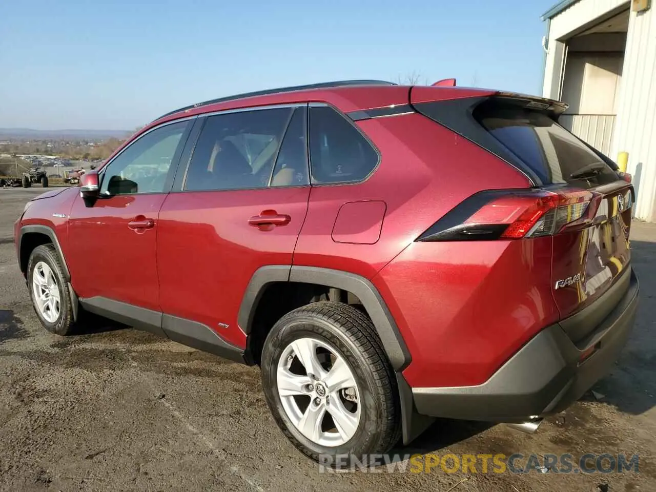2 Фотография поврежденного автомобиля JTMMWRFV4KD002997 TOYOTA RAV4 2019