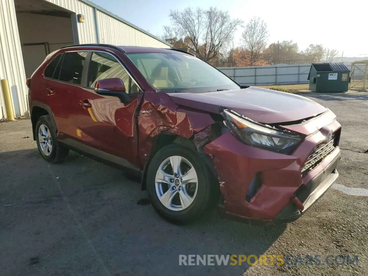4 Фотография поврежденного автомобиля JTMMWRFV4KD002997 TOYOTA RAV4 2019