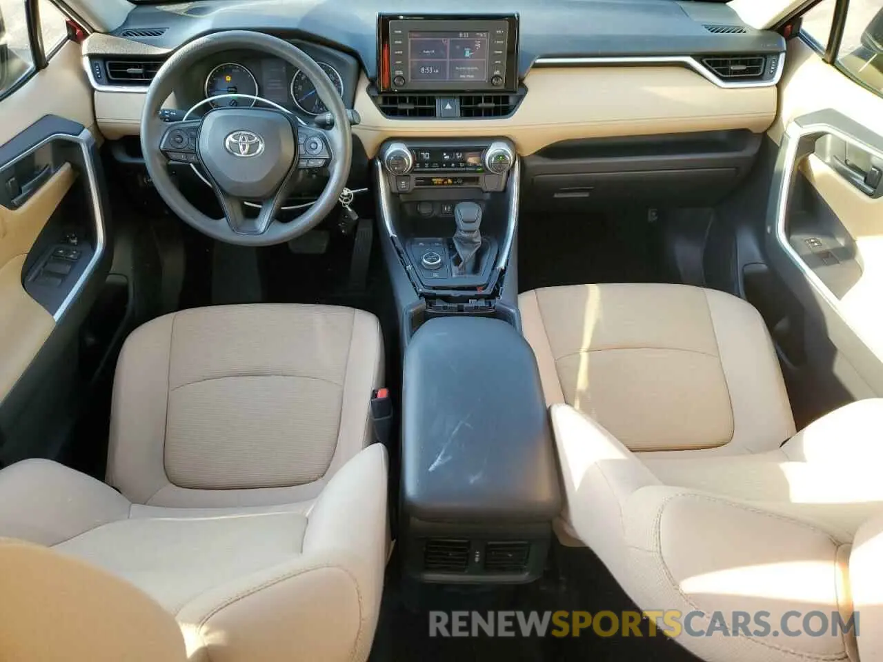 8 Фотография поврежденного автомобиля JTMMWRFV4KD002997 TOYOTA RAV4 2019