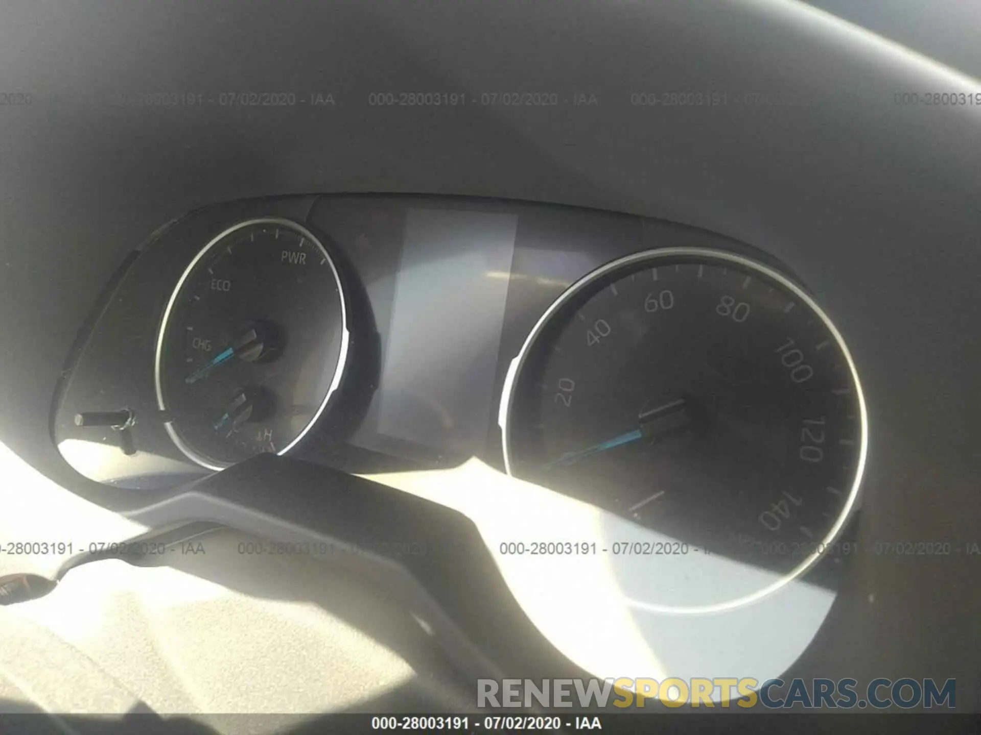 7 Фотография поврежденного автомобиля JTMMWRFV6KD015606 TOYOTA RAV4 2019
