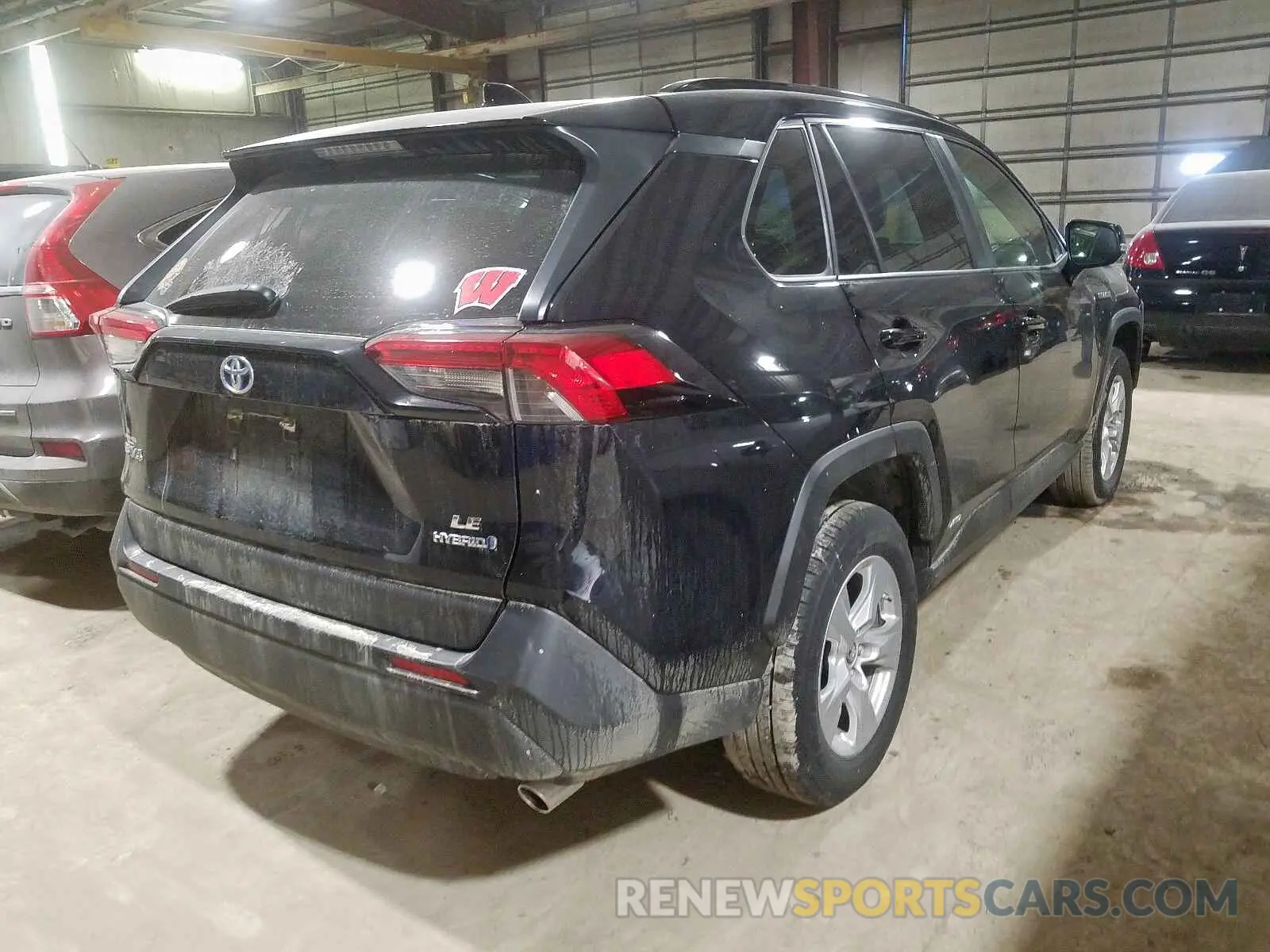 4 Photograph of a damaged car JTMMWRFV7KD013489 TOYOTA RAV4 2019