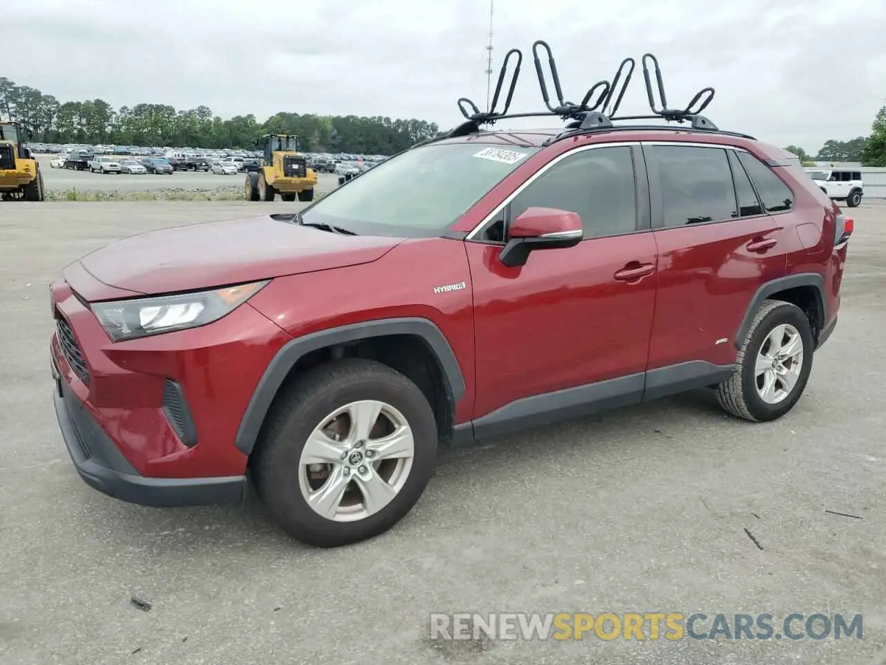 1 Фотография поврежденного автомобиля JTMMWRFV8KD002940 TOYOTA RAV4 2019
