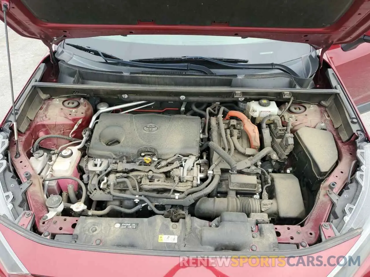 12 Фотография поврежденного автомобиля JTMMWRFV8KD002940 TOYOTA RAV4 2019