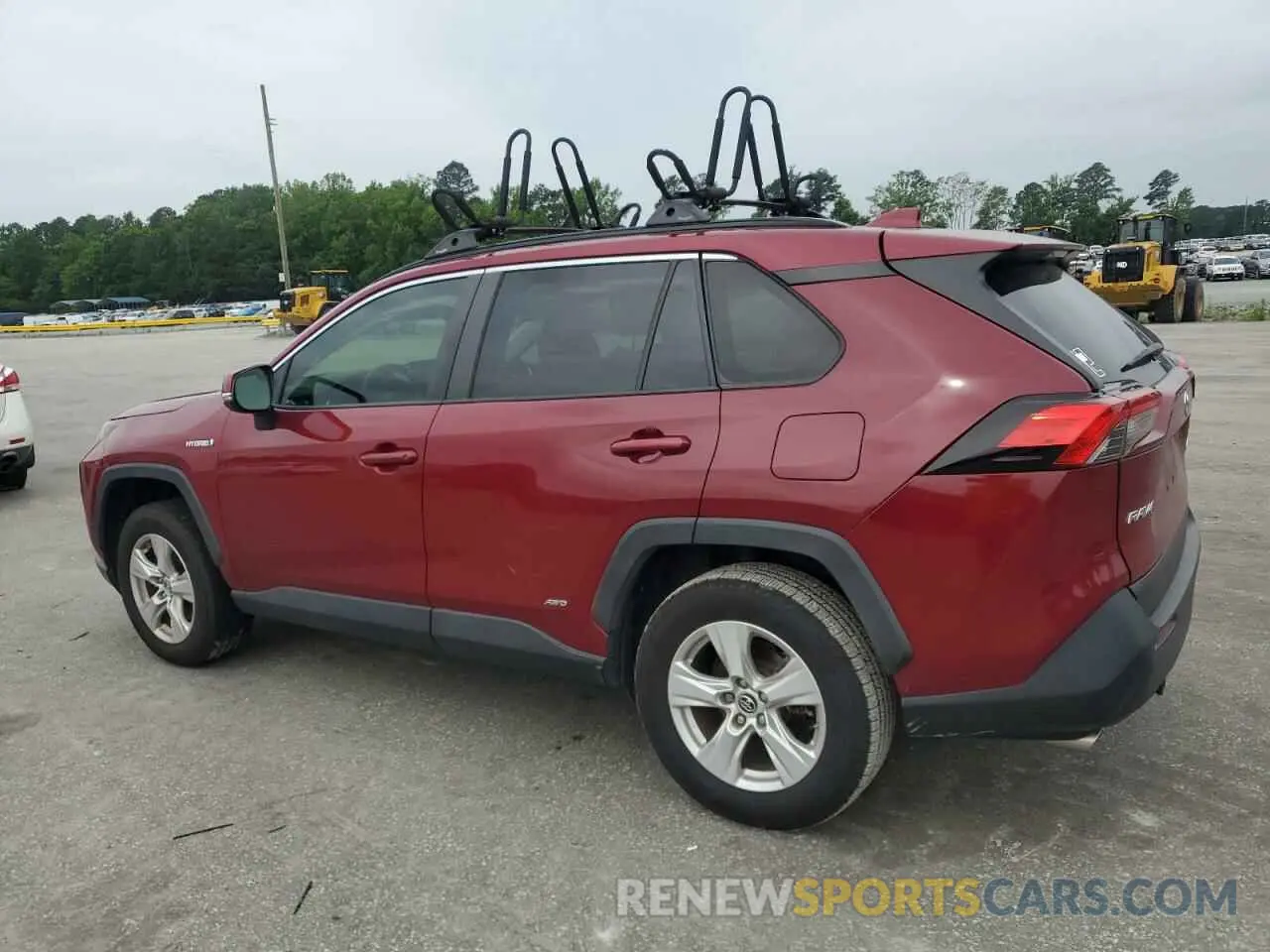 2 Фотография поврежденного автомобиля JTMMWRFV8KD002940 TOYOTA RAV4 2019