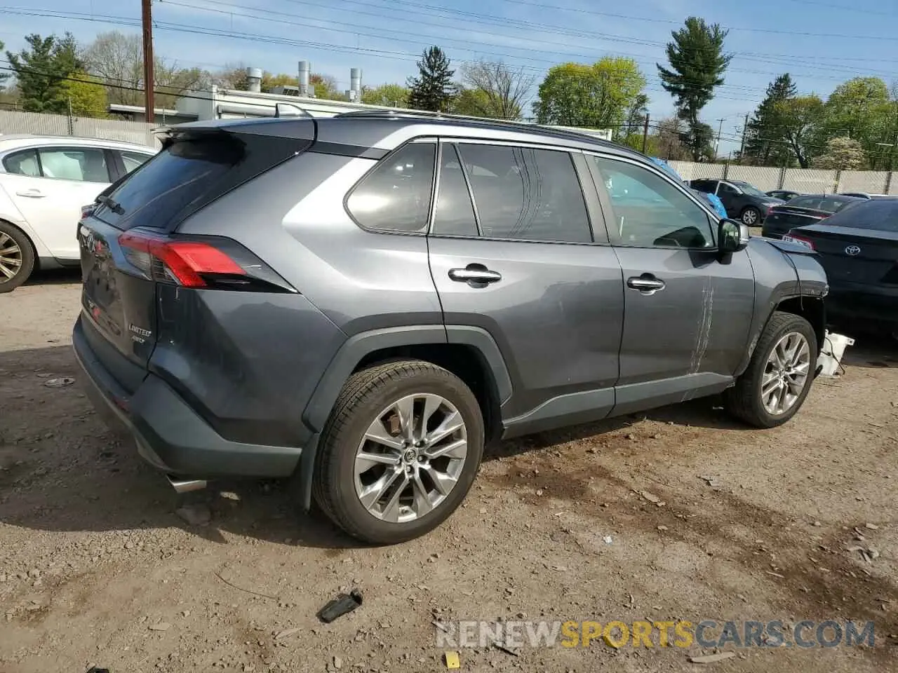 3 Photograph of a damaged car JTMN1RFV0KD501962 TOYOTA RAV4 2019