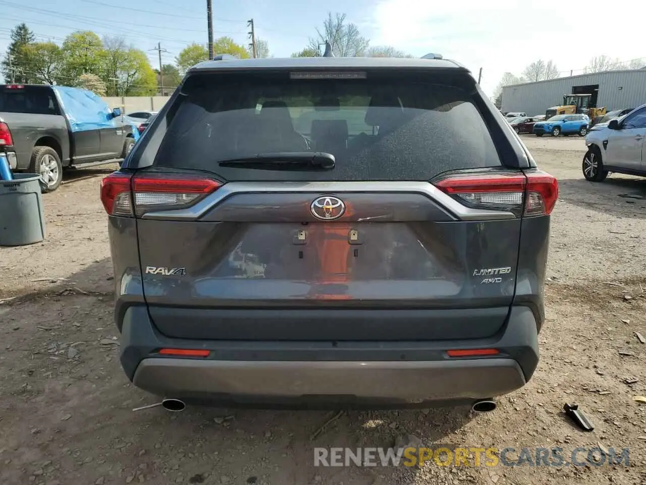 6 Photograph of a damaged car JTMN1RFV0KD501962 TOYOTA RAV4 2019