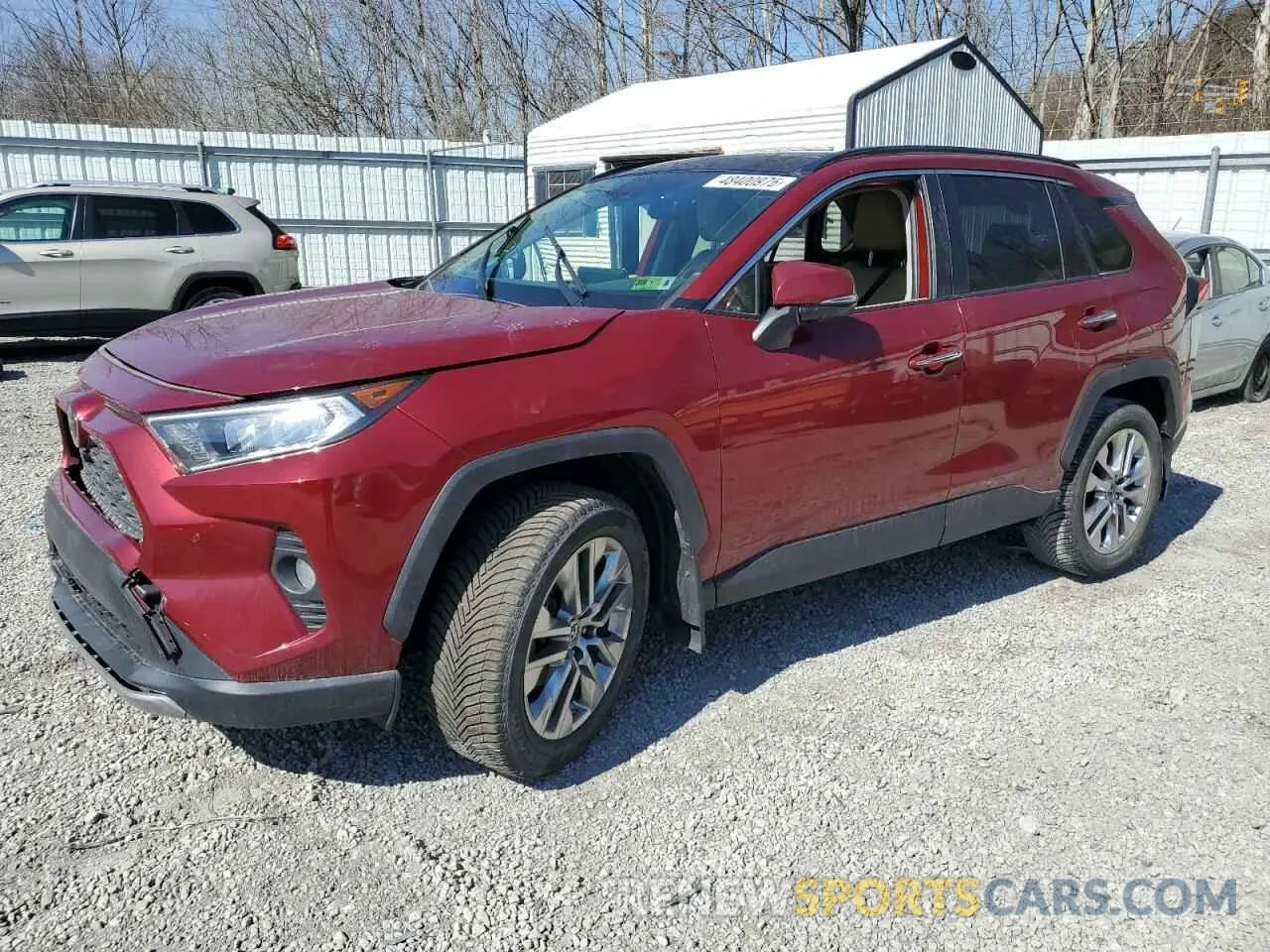 1 Фотография поврежденного автомобиля JTMN1RFV0KD512329 TOYOTA RAV4 2019