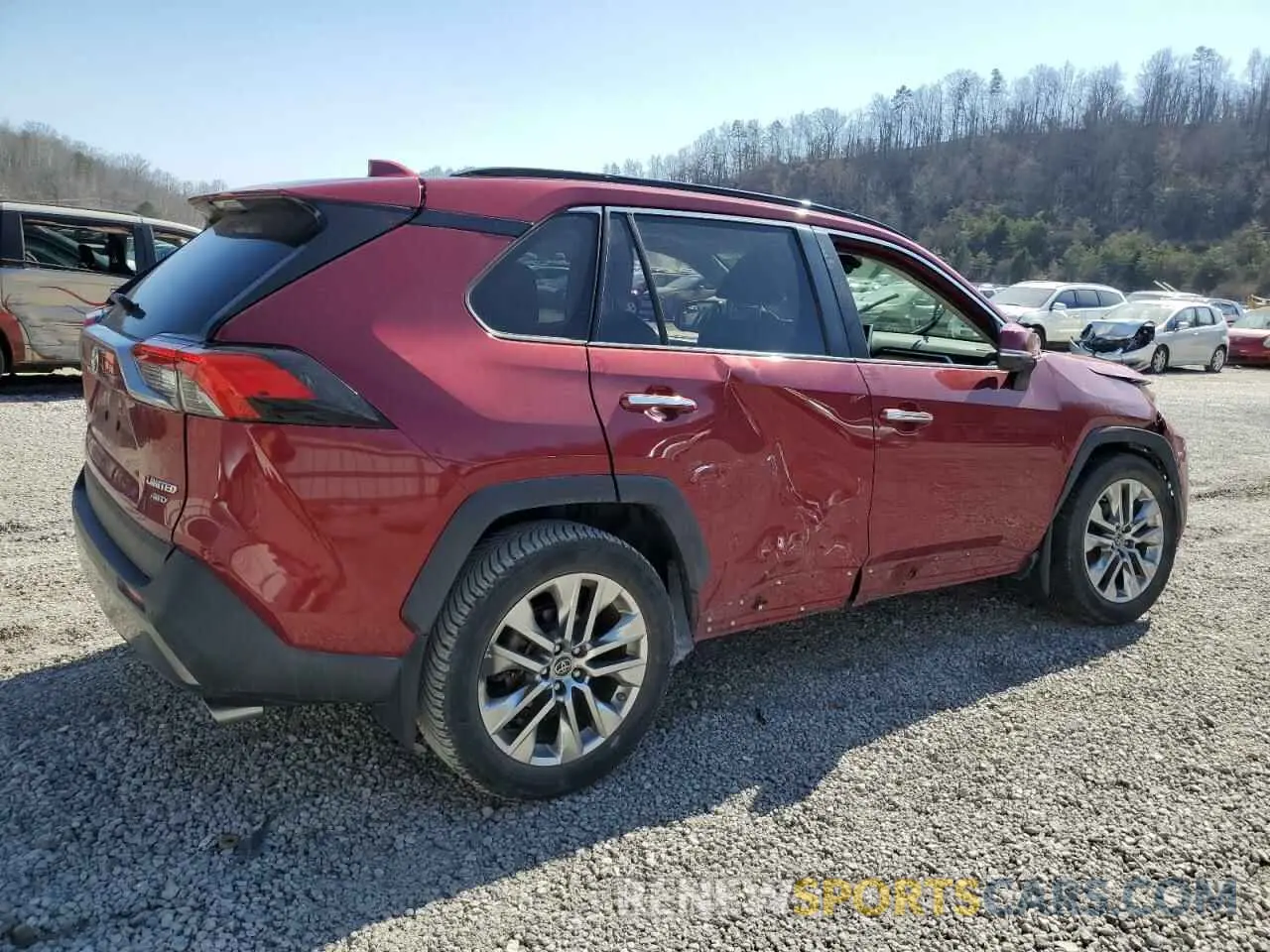 3 Фотография поврежденного автомобиля JTMN1RFV0KD512329 TOYOTA RAV4 2019