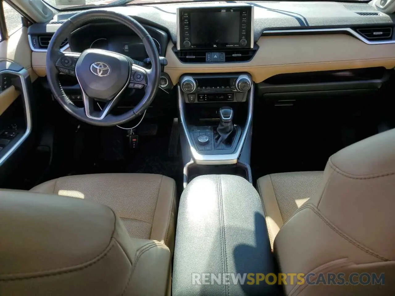 8 Фотография поврежденного автомобиля JTMN1RFV0KD512329 TOYOTA RAV4 2019
