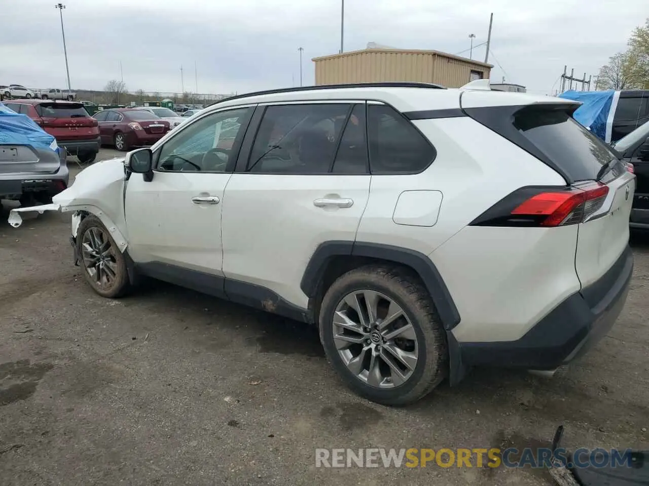 2 Photograph of a damaged car JTMN1RFV0KD515487 TOYOTA RAV4 2019