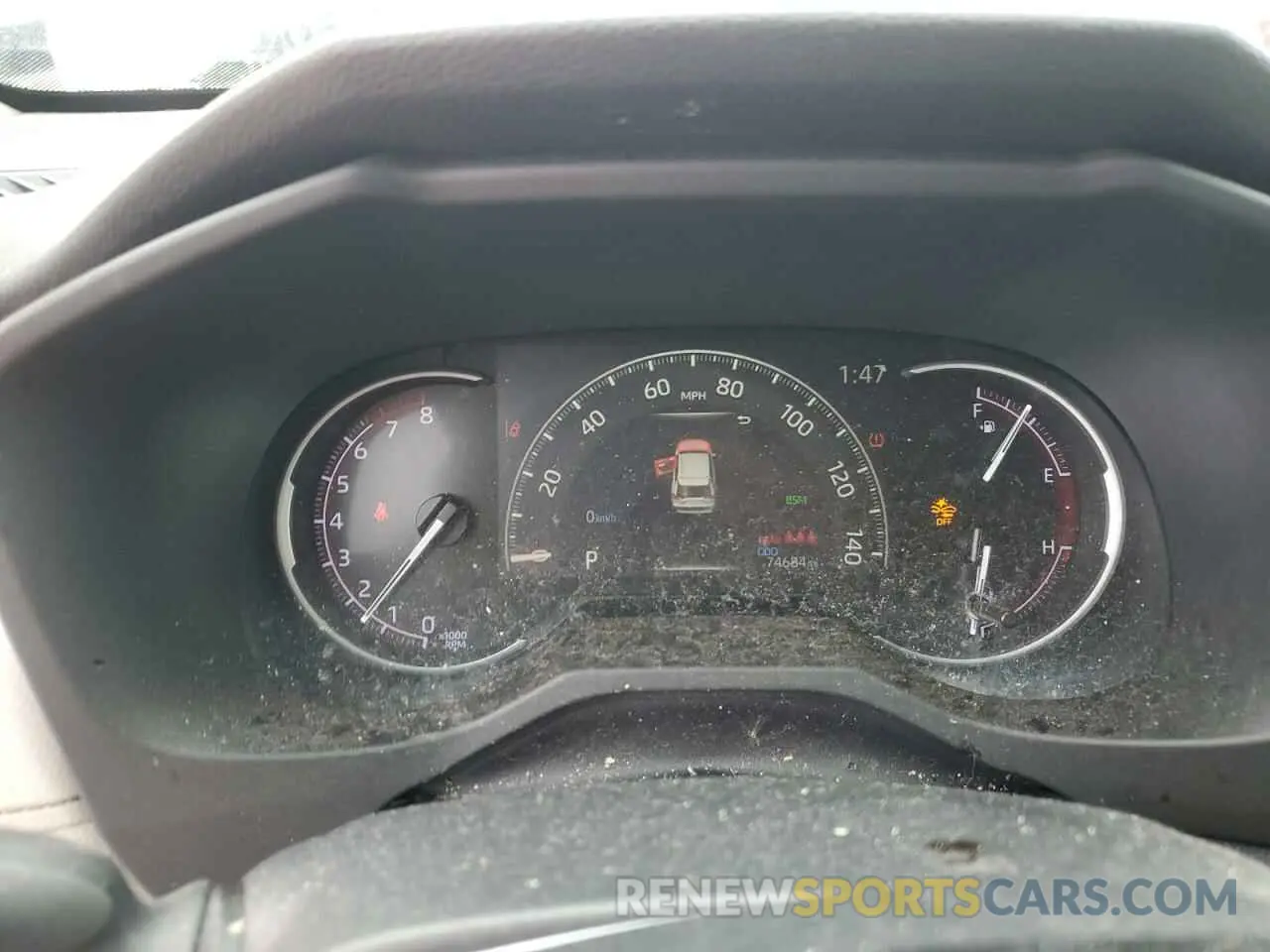 9 Photograph of a damaged car JTMN1RFV0KD515487 TOYOTA RAV4 2019