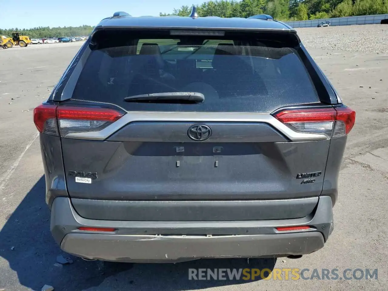 6 Photograph of a damaged car JTMN1RFV0KD521614 TOYOTA RAV4 2019