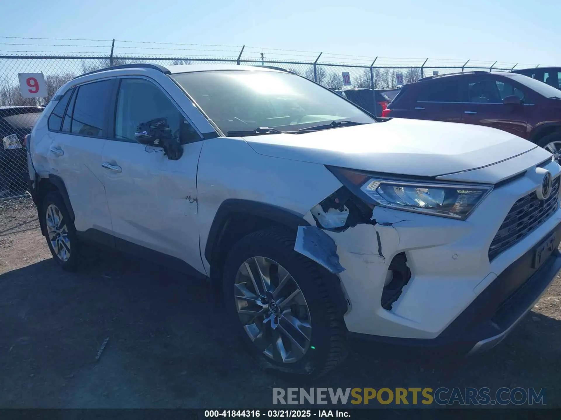 6 Фотография поврежденного автомобиля JTMN1RFV1KD517037 TOYOTA RAV4 2019