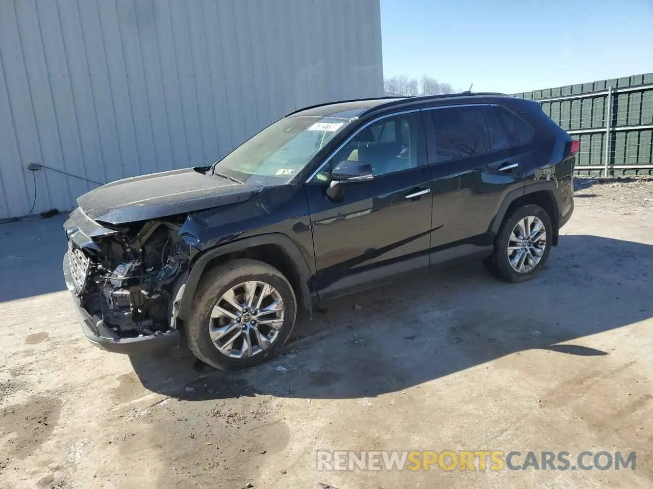 1 Фотография поврежденного автомобиля JTMN1RFV2KD518441 TOYOTA RAV4 2019