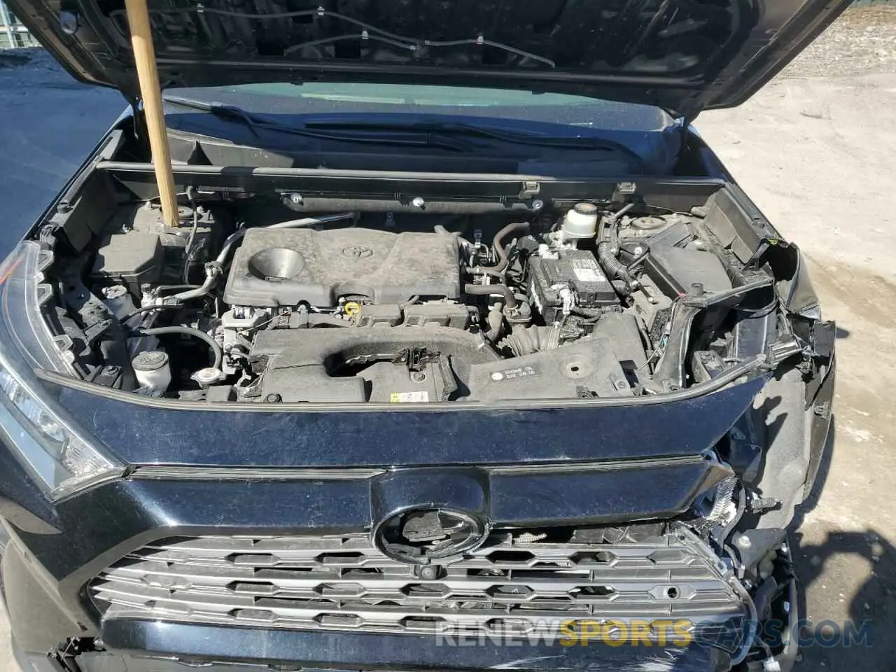 12 Фотография поврежденного автомобиля JTMN1RFV2KD518441 TOYOTA RAV4 2019