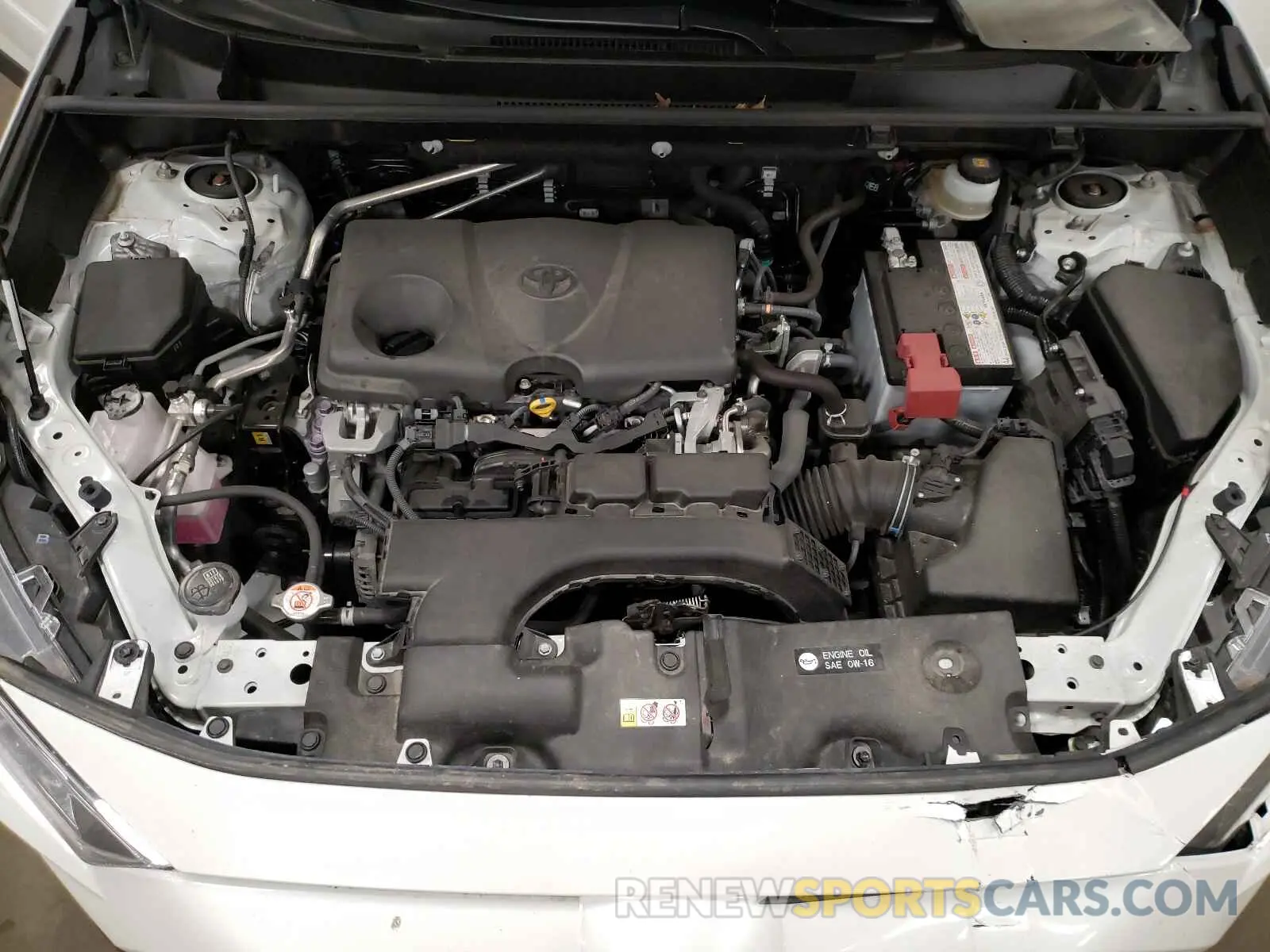 7 Фотография поврежденного автомобиля JTMN1RFV2KJ006647 TOYOTA RAV4 2019