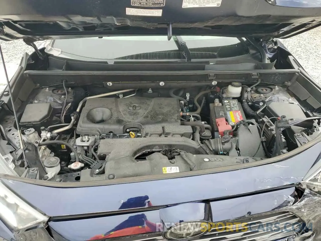 13 Photograph of a damaged car JTMN1RFV3KD519307 TOYOTA RAV4 2019
