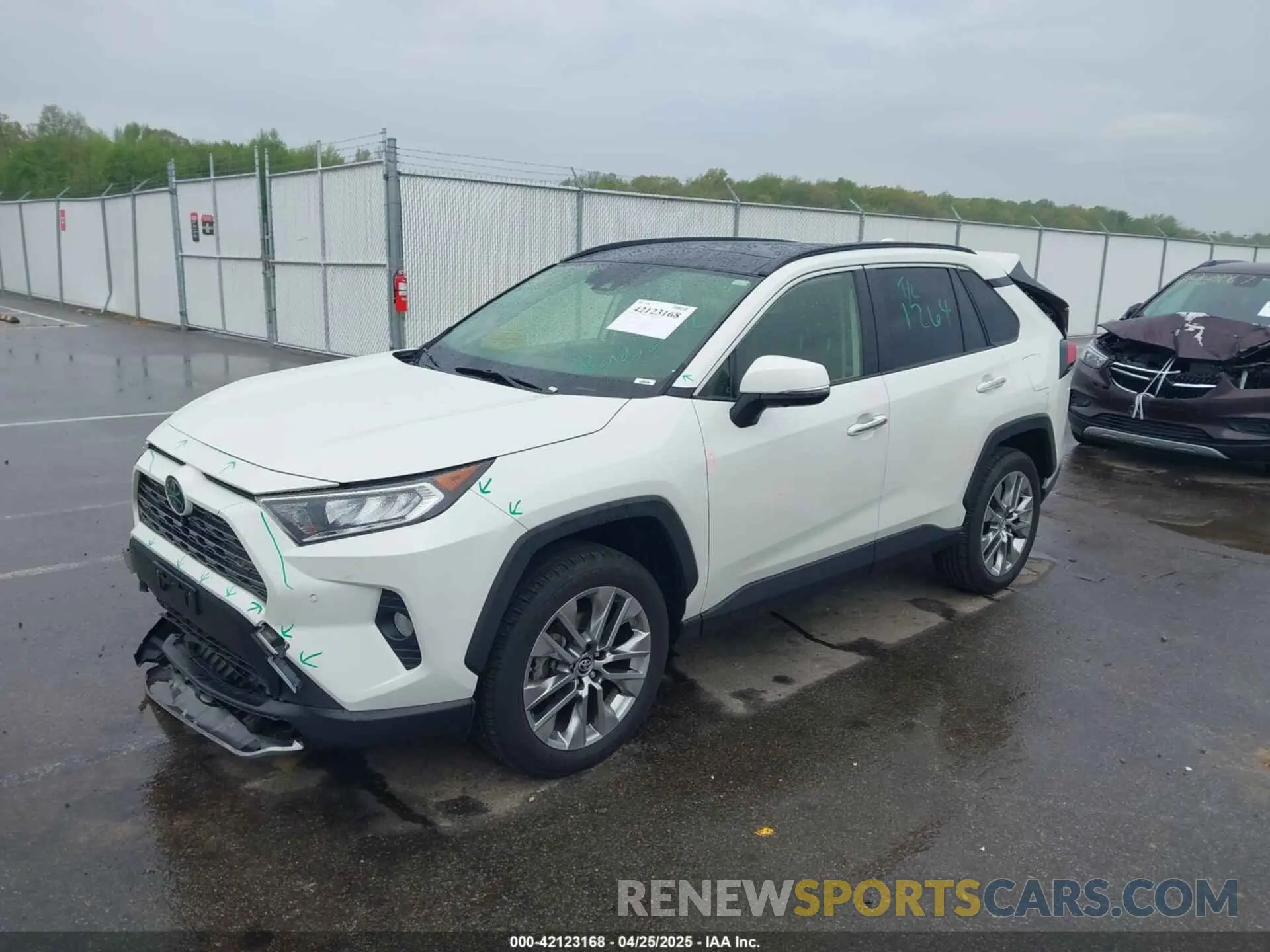 2 Photograph of a damaged car JTMN1RFV4KD516982 TOYOTA RAV4 2019