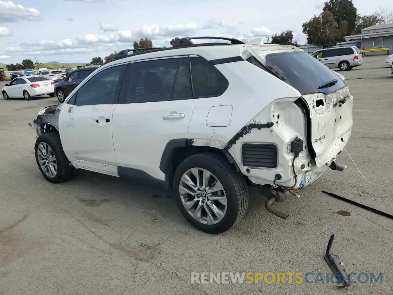 2 Photograph of a damaged car JTMN1RFV8KD523806 TOYOTA RAV4 2019