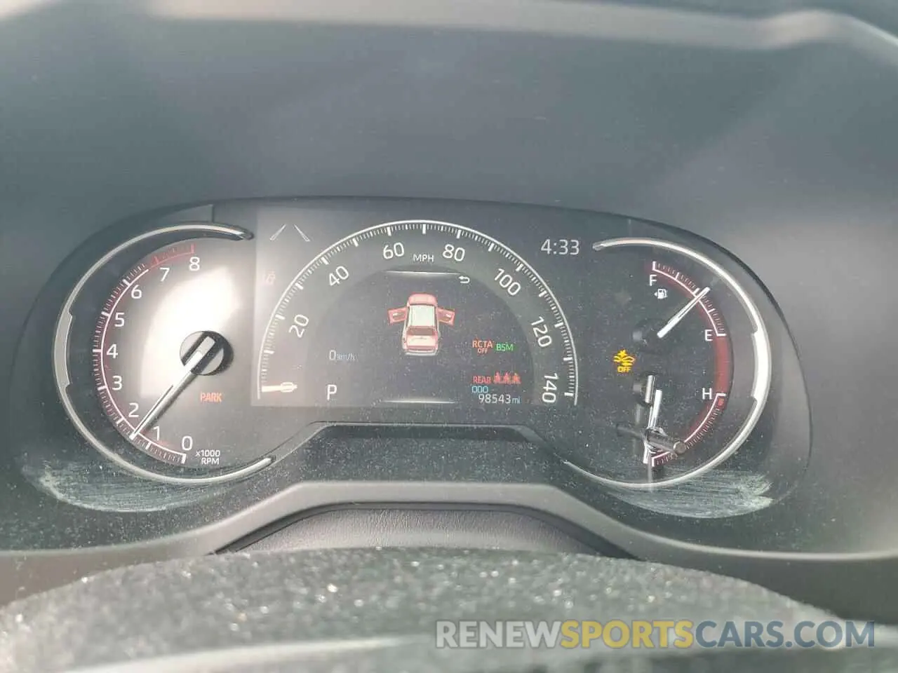 9 Photograph of a damaged car JTMN1RFV8KD523806 TOYOTA RAV4 2019