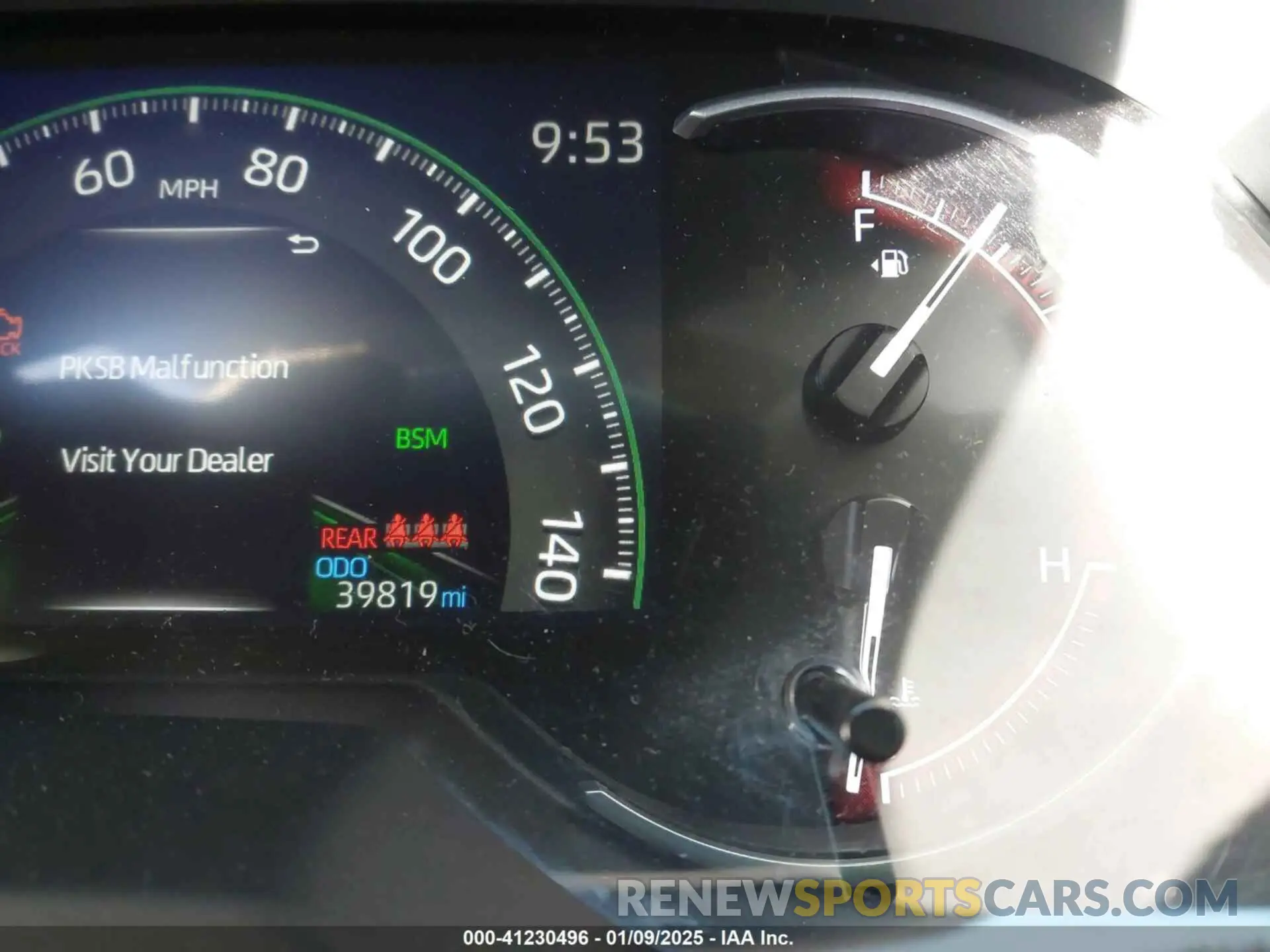 15 Photograph of a damaged car JTMN1RFV9KD522034 TOYOTA RAV4 2019