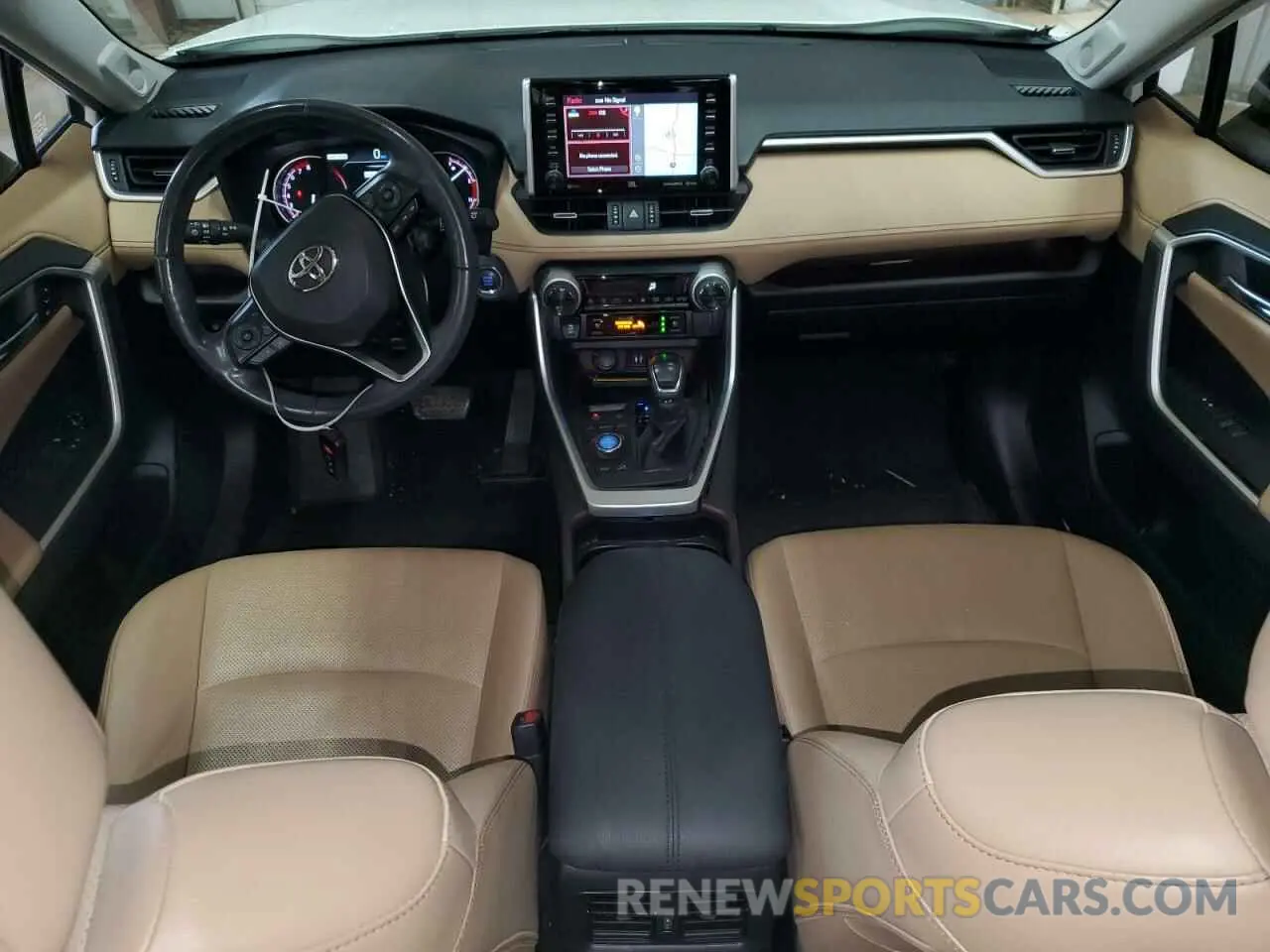 8 Photograph of a damaged car JTMN1RFVXKD522057 TOYOTA RAV4 2019