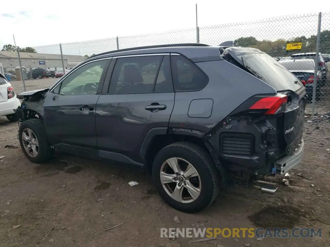 2 Photograph of a damaged car JTMP1RFV0KD039525 TOYOTA RAV4 2019