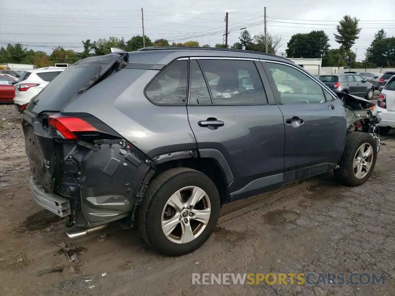 3 Photograph of a damaged car JTMP1RFV0KD039525 TOYOTA RAV4 2019