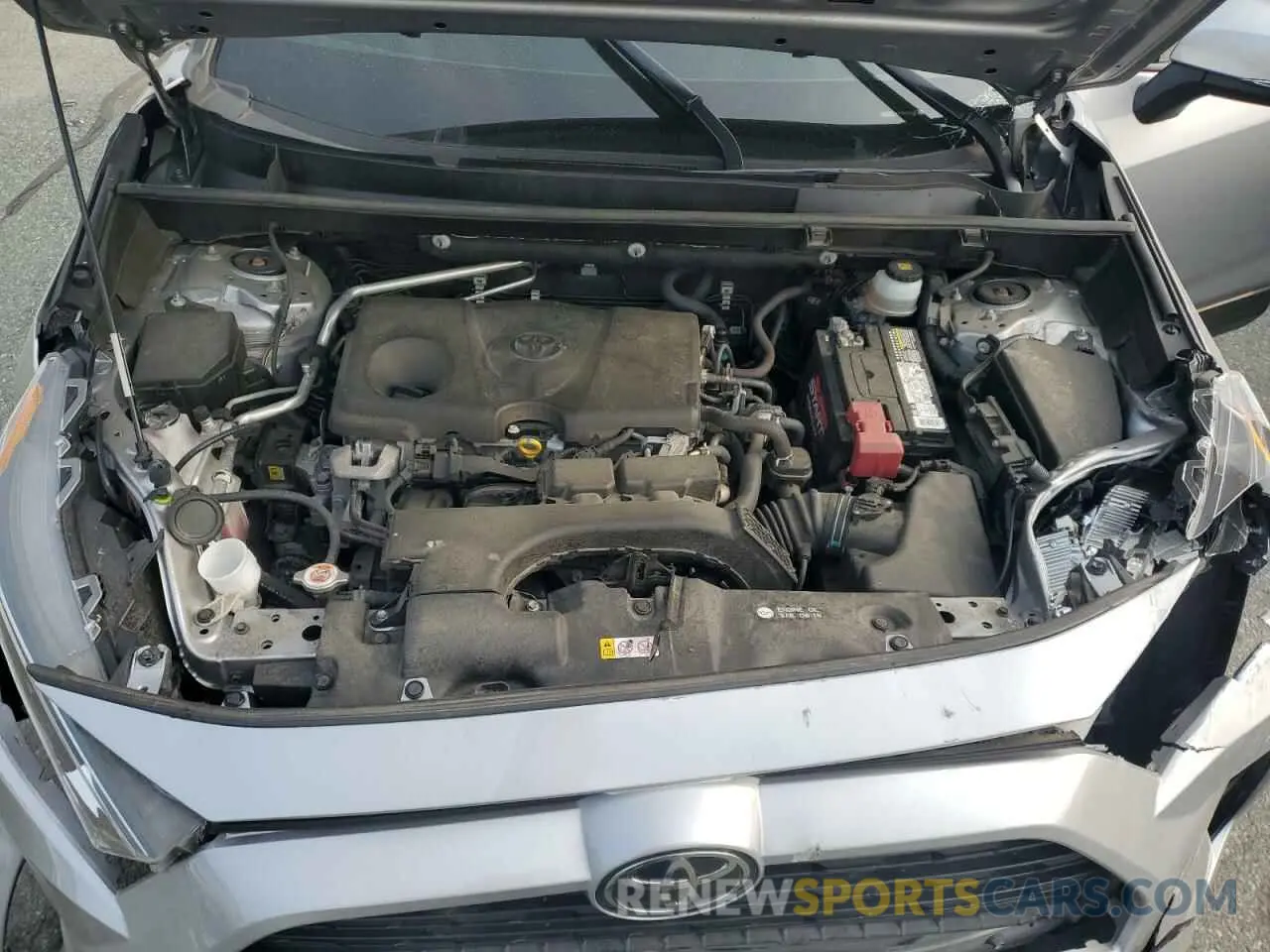 12 Photograph of a damaged car JTMP1RFV0KD500349 TOYOTA RAV4 2019