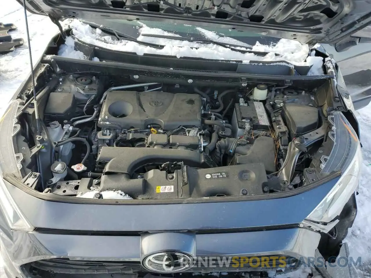 13 Photograph of a damaged car JTMP1RFV1KD014150 TOYOTA RAV4 2019